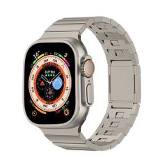 アップルウォッチバンド（Apple Watchバンド）スマートマグネティックバンド【チタンカラー】42mm/44mm/45mm/46mm/49mm対応 [BELTIES]