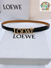 【今日特価】Loewe スムースレザーベルト-1