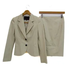 アンタイトル セットアップ 上下セット ジャケット スカート レディース 1サイズ ホワイト UNTITLED 【中古】