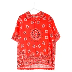 2023年最新】supreme bandana silk s/s shirtの人気アイテム - メルカリ