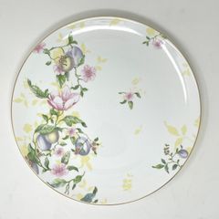 WEDGWOOD(ウェッジウッド) スウィートプラム ダマスク プレート 27cm 中古品
