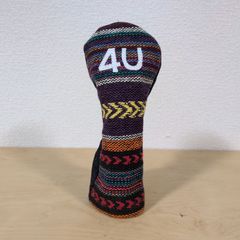 ゴルフヘッドカバー　ユーティリティ用　ハンドメイド