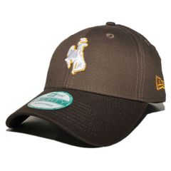 ニューエラ ストラップバックキャップ 帽子 NEW ERA 9forty メンズ レディース NCAA ワイオミング カウボーイズ フリーサイズ