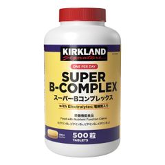 コストコ商品 カークランドシグネチャー ビタミンB コンプレックス 500 粒 ct200002のサムネイル