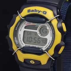電池新品 Baby-G BG-341 G-LIDE 黄×紺 稼働 - メルカリ