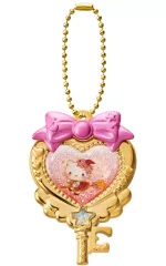 【中古】食玩 キーホルダー 5.ハローキティ 「サンリオキャラクターズ きらっとマジカルチャームBiscuit」