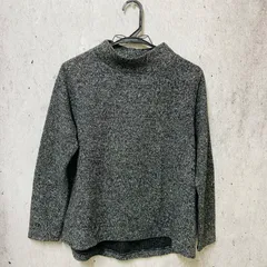 LEPSIM リプシム トップス ニット 黒 ブラック Mサイズ ハイネック【古着】
