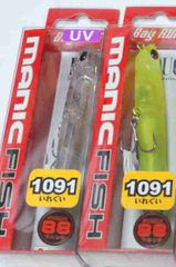 デュオ　ベイルーフ　マニックフィッシュ　88　11g　限定1091カラー　1個当たりの販売価格です　カラーをご選択ください　マニック　フィッシュ