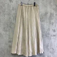 Mila Owen ミラオーウェン　ロングフレアスカート　レディース　ベージュ　Fサイズ