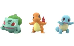 【中古】食玩 トレーディングフィギュア 1.フシギダネ＆ヒトカゲ＆ゼニガメ 「ポケモンスケールワールド カントー地方3」