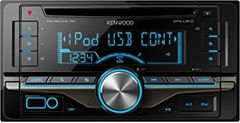[중고] KENWOOD MP3/WMA/AAC/WAV 대응 듀얼 사이즈 CD/USB 리시버 DPX-U510