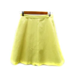 ロペピクニック ROPE Picnic フレアスカート ひざ丈 40 L 黄 イエロー /SY16