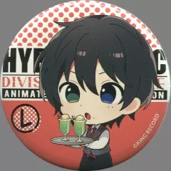 【中古】バッジ・ピンズ(キャラクター) 山田三郎 「ヒプノシスマイク -Division Rap Battle-×animatecafe トレーディング缶バッジ カフェスタイルver.」