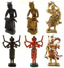 和の心／仏像コレクション 阿修羅／阿弥陀如来／不動明王／増長天 