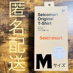 【新品未使用】 セイコーマート 　オリジナルTシャツ　＜半袖＞ロゴ　限定品 　Mサイズ　白T