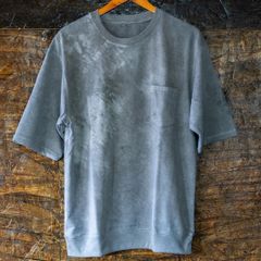 天然墨染めTシャツ　A06
