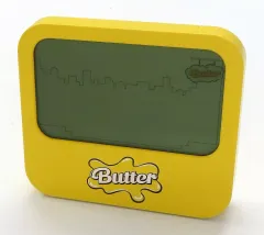 【中古】置き時計・壁掛け時計 Butter アニメーション時計 「TinyTAN」