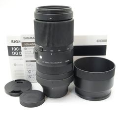 ■良品■ シグマ(Sigma) レンズ 100-400mm F5-6.3 DG DN Sony ソニー Eマウント ズーム 望遠 フルサイズ ミラーレス用 Contemporary
