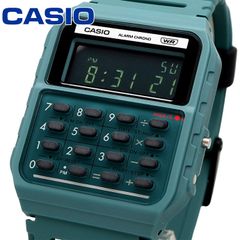 CASIO 腕時計 カシオ 時計 ウォッチ チープカシオ チプカシ カリキュレーター 電卓付 CA-53WB-3B バイオマスプラスチックバンド ユニセックス ブルーグリーン 海外モデル [並行輸入品]