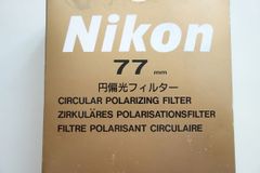 Nikon circular polar 77mm、N77