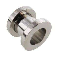 [PIAcollection] ボディピアス フレッシュトンネル 00G 10mm シルバーカラー サージカルステンレス ボディーピアス frt00sv