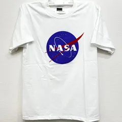新品 未使用 NASA ナサ 宇宙 企業Tシャツ ロケット ロゴ Tシャツ メンズ レディース ユニセックス 半袖 夏物 夏服 バンティー ホワイト アメカジ USA 古着 ユーズド ストリート アメリカン カジュアル