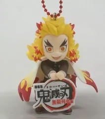 【中古】雑貨 煉獄杏寿郎 チャーム付きフィギュア 「劇場版 鬼滅の刃 無限列車編」 劇場グッズ