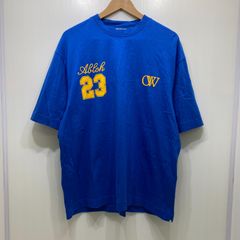 24SS OFF-WHITE オフホワイト Skate Tee スケート 半袖Tシャツ ブルー Mサイズ