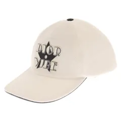 Christian Dior (クリスチャンディオール) 22AW D-PLAYER CAP VIBE Dプレイヤーロゴキャップ 24VIB922E132 ホワイトのサムネイル