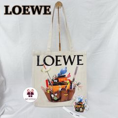 非売品】ロエベ展 ノベルティ トートバッグ ジブリ 青 非売品】ロエベ