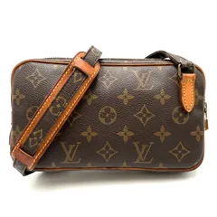【極美品】LOUIS VUITTON　ルイヴィトン　ポシェット　マルリーバンドリエール　ショルダーバッグ　モノグラム　M51828