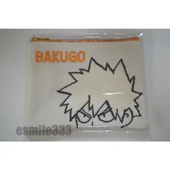 【送料無料★匿名配送★新品】僕のヒーローアカデミア/デニム刺繍ポーチ 爆豪 爆豪勝己