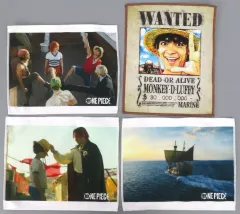 【中古】タオル・手ぬぐい 全4種セット ビジュアルタオル 「一番くじ A NETFLIX Series：ワンピース」 E賞