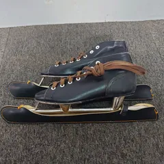 $ スケート　靴　S.S.S　J-500　シューズ　アイス　フィギュア　レディース　22.5cm　made in　TOKYO &SUWA 中古品　格安売り切りスタート k