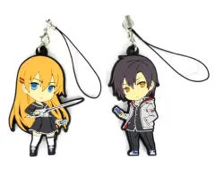 【中古】ストラップ(キャラクター) [単品] 時坂洸＆柊明日香 オリジナルラバーストラップ2個セット 「PS Vitaソフト 東亰ザナドゥ 初回生産限定BOX」 同梱特典