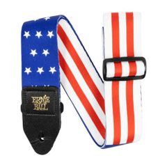 ERNIE BALL 5631 Premium Guitar Strap/Bass Strap Stars and Stripes ギターストラップ〈アーニーボール〉