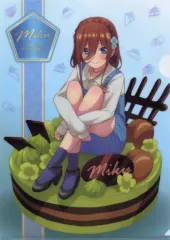 【中古】クリアファイル 中野三玖 「五等分の花嫁∬ POP UP SHOP in 新宿マルイアネックス vol.6 ブラインドクリアファイル SWEETS PARTY」