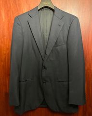 GREEN LABEL RELAXING DORMEUIL GOLDEN SQUARE ウール生地 テーラードジャケット ネイビー 46サイズ