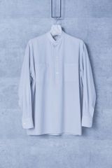 AURALEE　オーラリー　SHUTTLE GEORGETTE CLOTH P/O SHIRTSシャツ