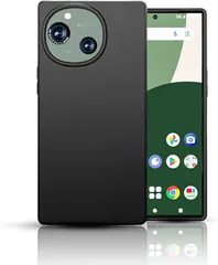 JACRON AQUOS R9 SH-51E ケース 耐衝撃 落下防止 薄型 ストラップホール付き 柔軟 砂艶消しの質感 ほこりが付かない 滑り止め SH-M28 スマートフォンケース(TPU-AZ-2913)