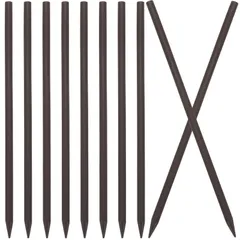 一本簪 浴衣 ック 漢服ヘ 着物 髪の箸 和装小物 鉛筆のかんざし ヘアアクセサリー 女の子 髪飾り 一本挿し ヘッドギアアクセサリー 簪 かんざし （50個入・ダークコーヒー） KESYOO