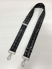 ハンドメイド＊ショルダーストラップ スタッズ柄シルバー(914)