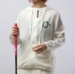 【CECIL McBEE green】メッシュブルゾン（ﾎﾜｲﾄ）《Mサイズ》 M348