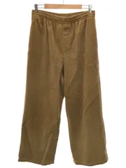 UNUSED アンユーズド 22AW Corduroy easy pants コーデュロイワイドストレートパンツ ベージュ サイズ：3のサムネイル