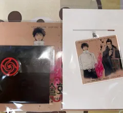 呪術廻戦 0 展示会 ユウタ 夏油 傑 バッジ ファイル アクリル キーホルダー キーリング