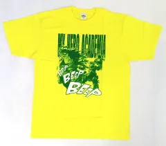 【中古】Tシャツ 緑谷出久＆爆豪勝己＆轟焦凍 発泡プリントTシャツ イエロー XLサイズ 「僕のヒーローアカデミア」