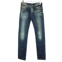 Dior HOMME ダークブルー ストレートデニム　エディ期 Dior HOMME ダークブルー ストレートデニム エディ期