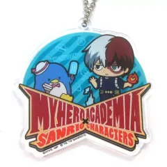 【中古】キーホルダー・マスコット(キャラクター) 轟焦凍・タキシードサム 「僕のヒーローアカデミア×サンリオキャラクターズ in 東急ハンズ トレーディングアクリルキーホルダー」