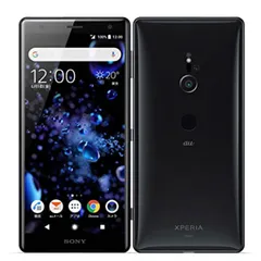 中古】 SOV37 Xperia XZ2 Liquid Black SIMフリー 本体 au A