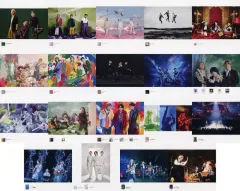 【中古】ポスター [単品] “10” LPサイズフォトポスター(19枚組) Mrs. GREEN APPLE 「Blu-ray/DVD 10【10 ＆ “Harmony” COMPLETE BOX】」 同梱特典